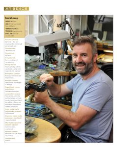 Jeweller Magazine Article about Ian Murray from Ellissi
