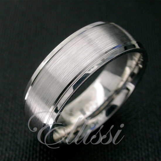 “Serenity” comfort fit gents wedding ring.