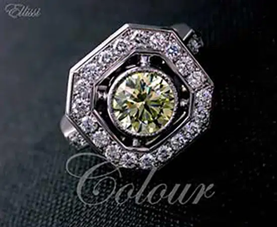 Coloured Stone Diamond Rings - Banner