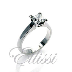 "Create" 1.16ct. Princess cut solitaire