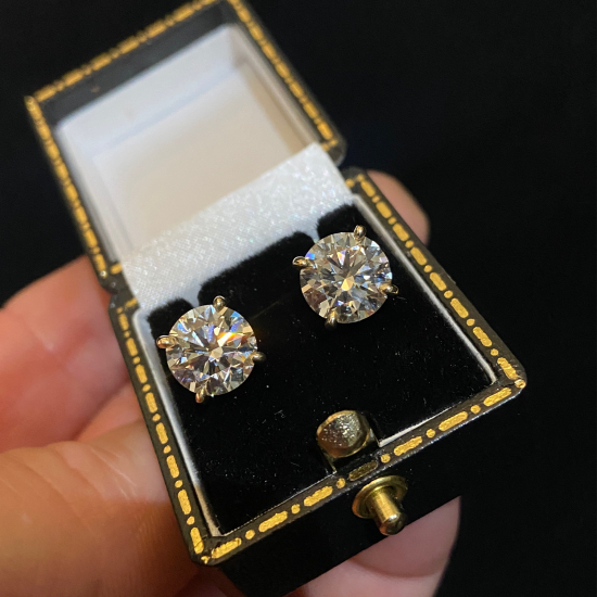 Diamond Stud Earrings